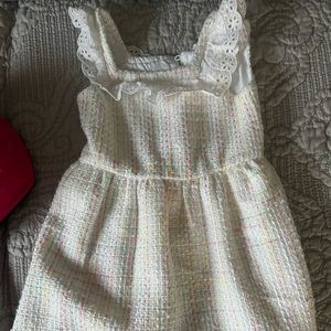 EYELET RUFFLE TWEED DRESS Janie and Jack